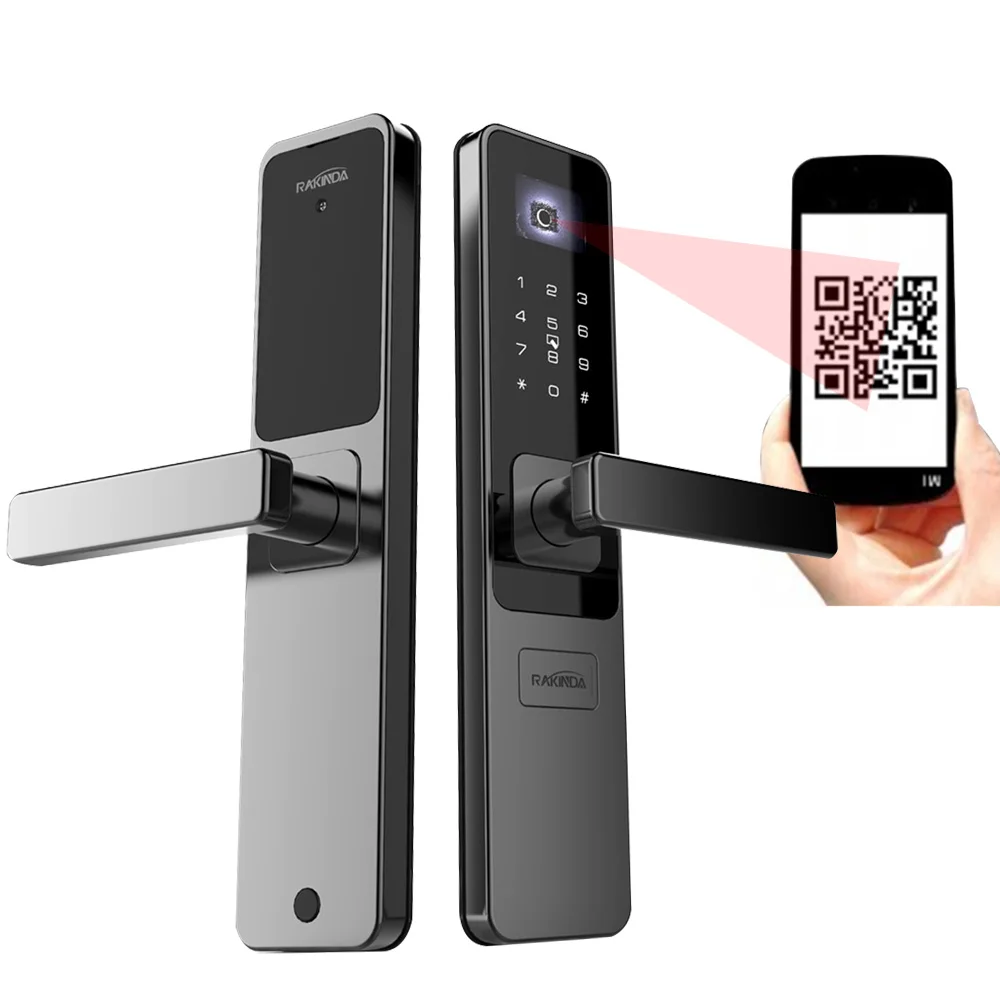 Электронный БЕСКЛЮЧЕВОЙ цифровой QR-код для отелей и школ, умный дверной замок с QR SDK
