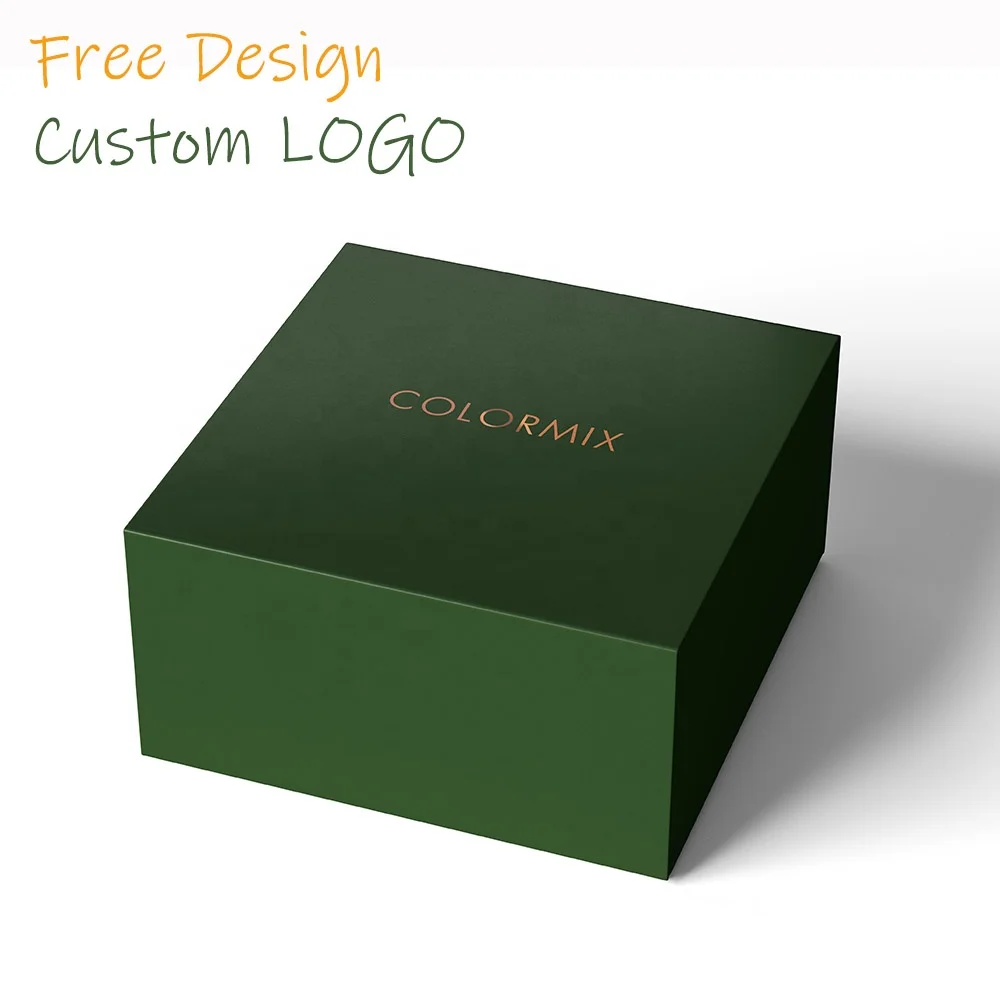 Custom Logo Luxury Caja De Carton Eco Paper Box Packaging Luxury Magnetic Foldable Ribbon Clothes Paper Gift Box Packaging Box