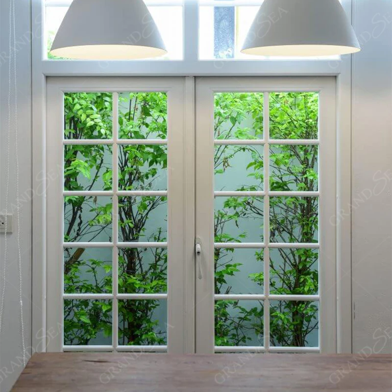 French Arch Shape House Windows Sliding Modern Design Arches Glass Window PVC Material