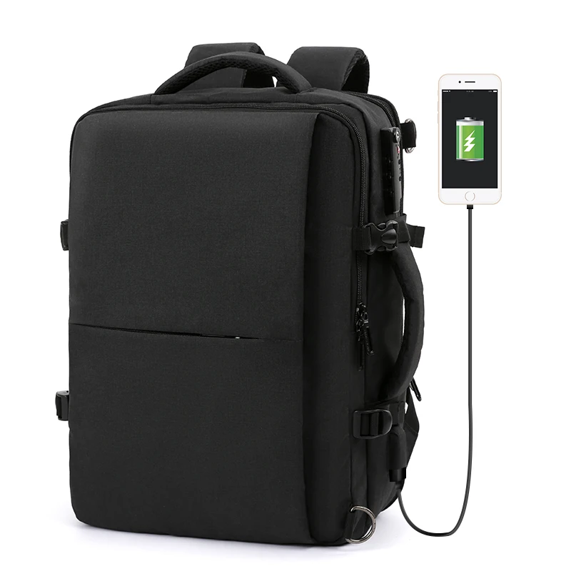 Business Travel Environmentally Friendly Sustainable Degradable RPET backpack Recycled material Backpack Large Capacity backpack