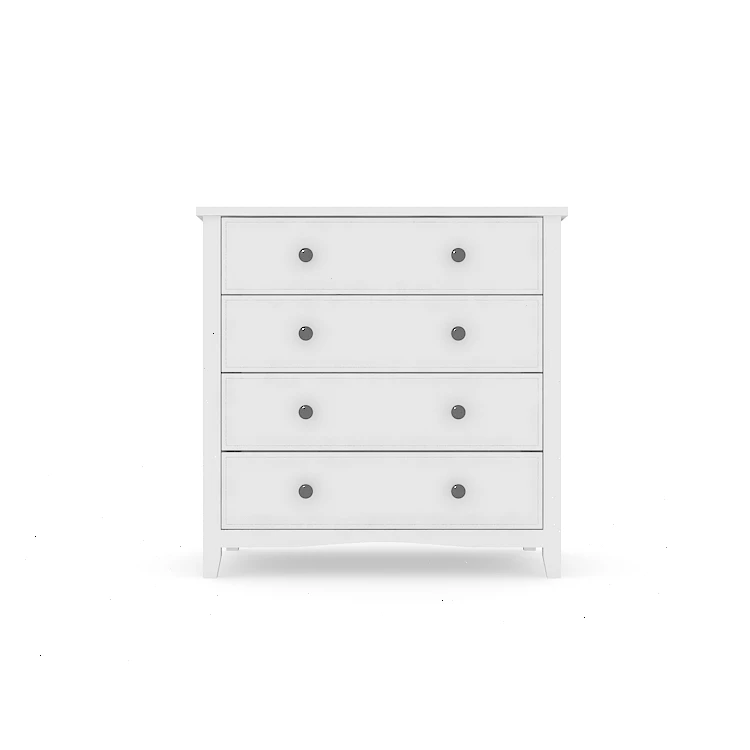 French  design  chest of 4 drawers white