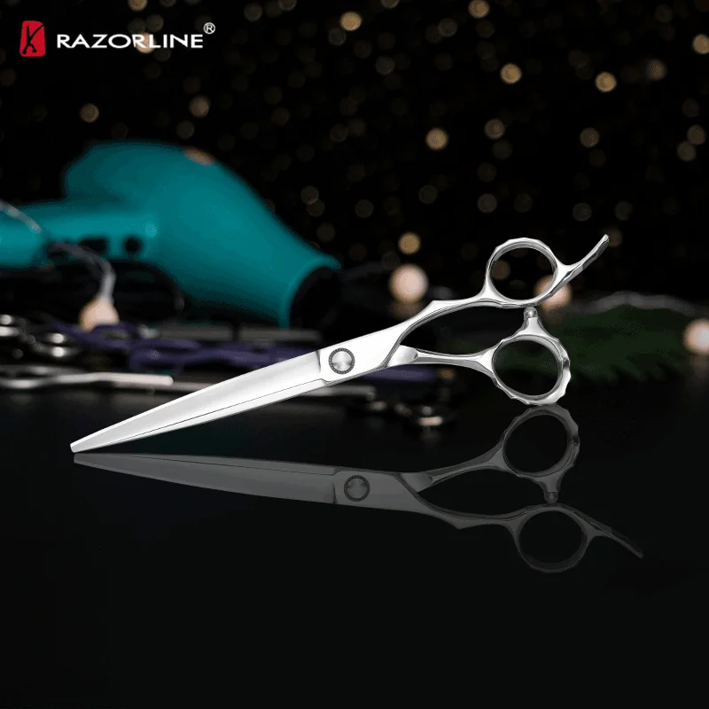 CK109 CNC Tech Cobalt Factory Barber Shears Professional Hairdressing Salon Scissors