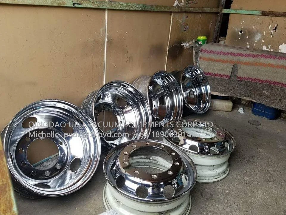 Vacuum magnetron sputtering coating equipment metallization coating machine for wheel hub