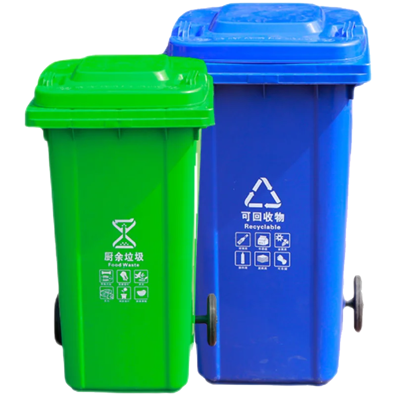 120L 240L plastic dustbin trash bin garbage can waste container injection molding machine