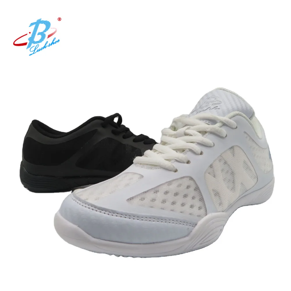 Lightweight comfortable black cheerleading shoes athletic shoe training shoes for competition dancing  training