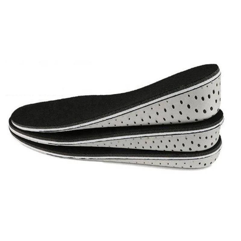 EVA height increasing insole for women men invisible inner height increasing heel pad for breathability sports comfort insole