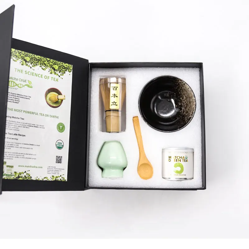 Newell Custom Logo Bamboo Chasen Whisk Bulk Matcha Japanese Direct Sale Tea Stand Colorful Holder Matcha Tea Set For Matcha Tea