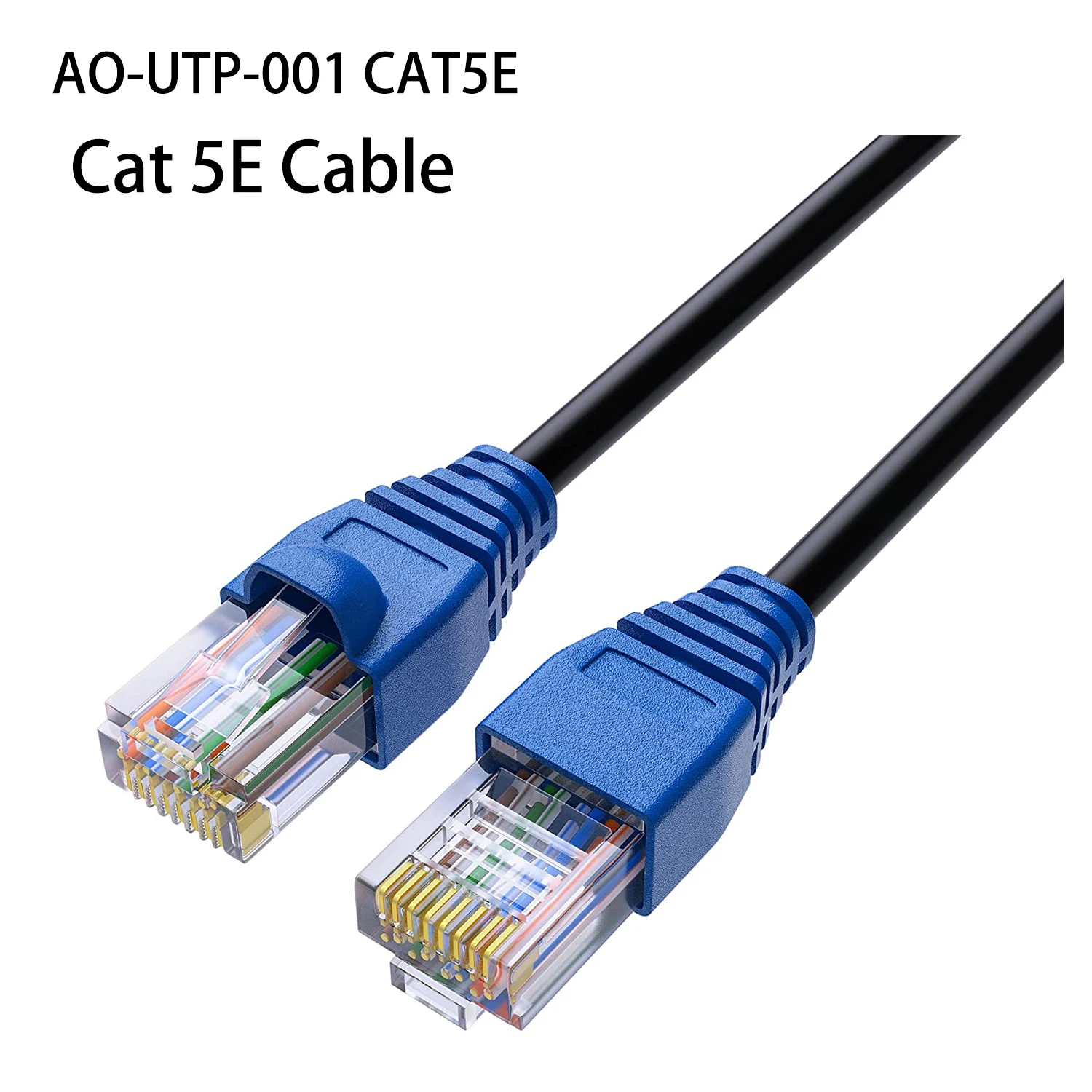 Cat5e Outdoor Ethernet Cable Cat 5e Heavy Duty Internet Network LAN Cable Waterproof PVC & LLDPE UV Double Jackets for in Wall