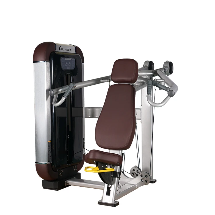 Leekon LK-8809 professional gym machines Double pulley multifunctional sitting gym shoulder press