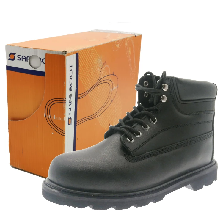 non slip leather womens men work cat safety boots industrial steel to shoes footwear functional CE S3 S1 Safety Shoes