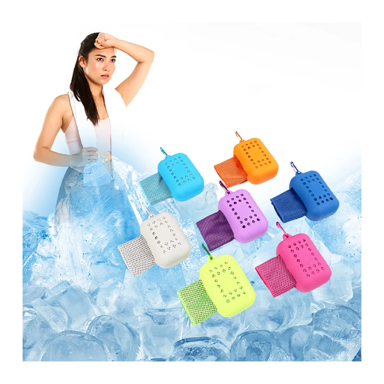 Top rated instant sports pva wet snap stay as seen on tv private label custom logo sport microfiber cooling cooling towel