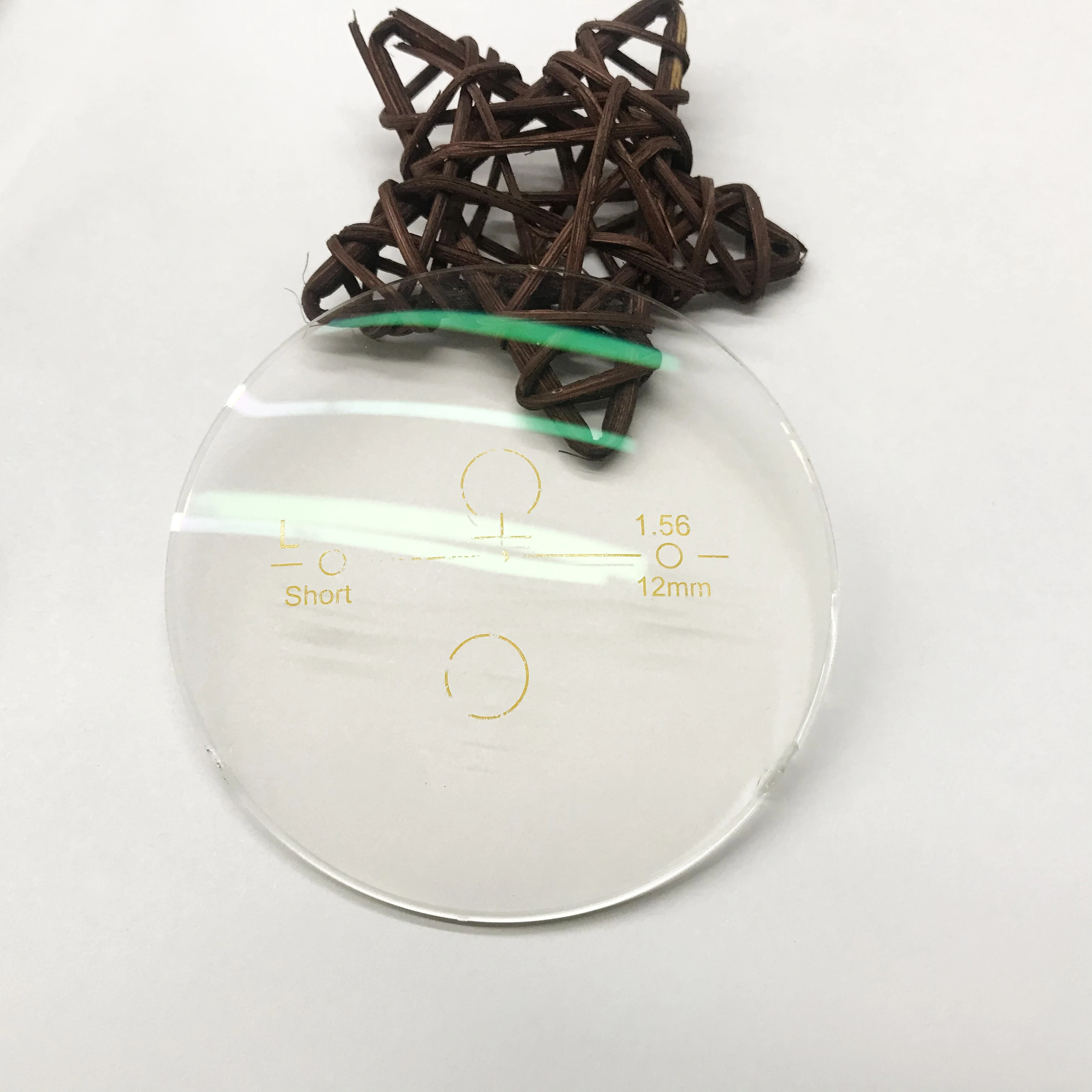 Fase change glasses lens 1.56  photochromic lenses grey/brown ophthalmic lenses