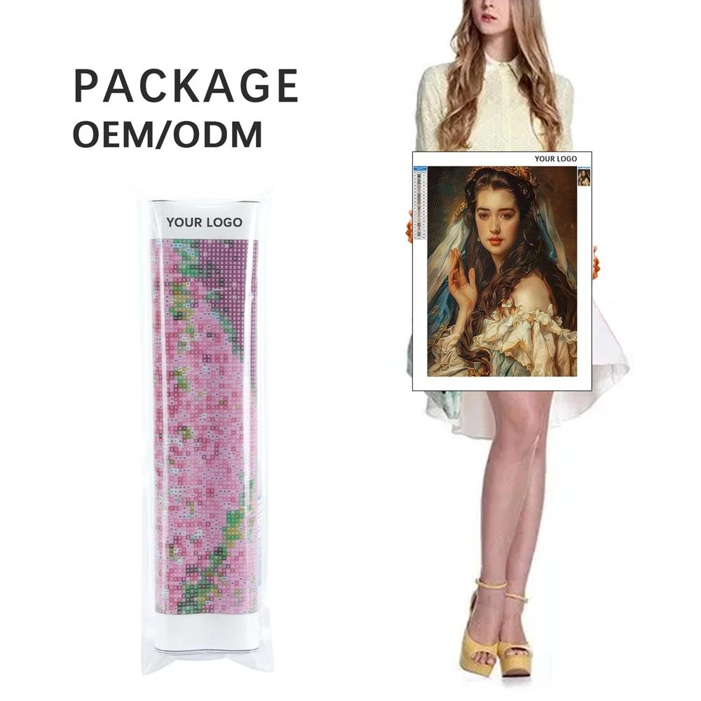 Portrait Series Beauty Queen Diamond Painting Wholesale Diamond Painting Tool Full Drill Cross Stitch Diamond Kits Home Decor