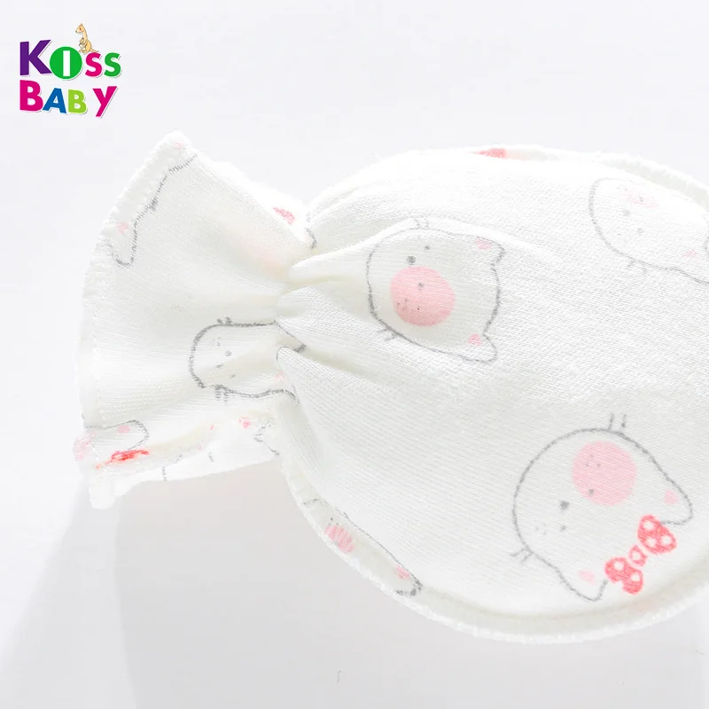 Soft cotton anti scratch winter glove baby mittens