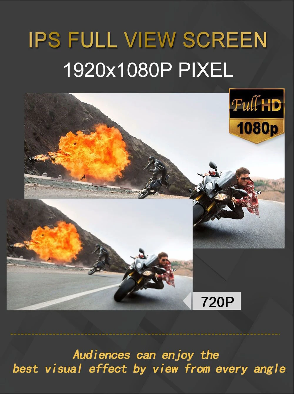 1338A Headrest Monitor 13.3 Android 11 4K Screen Smart TV Car Android Headrest Monitor