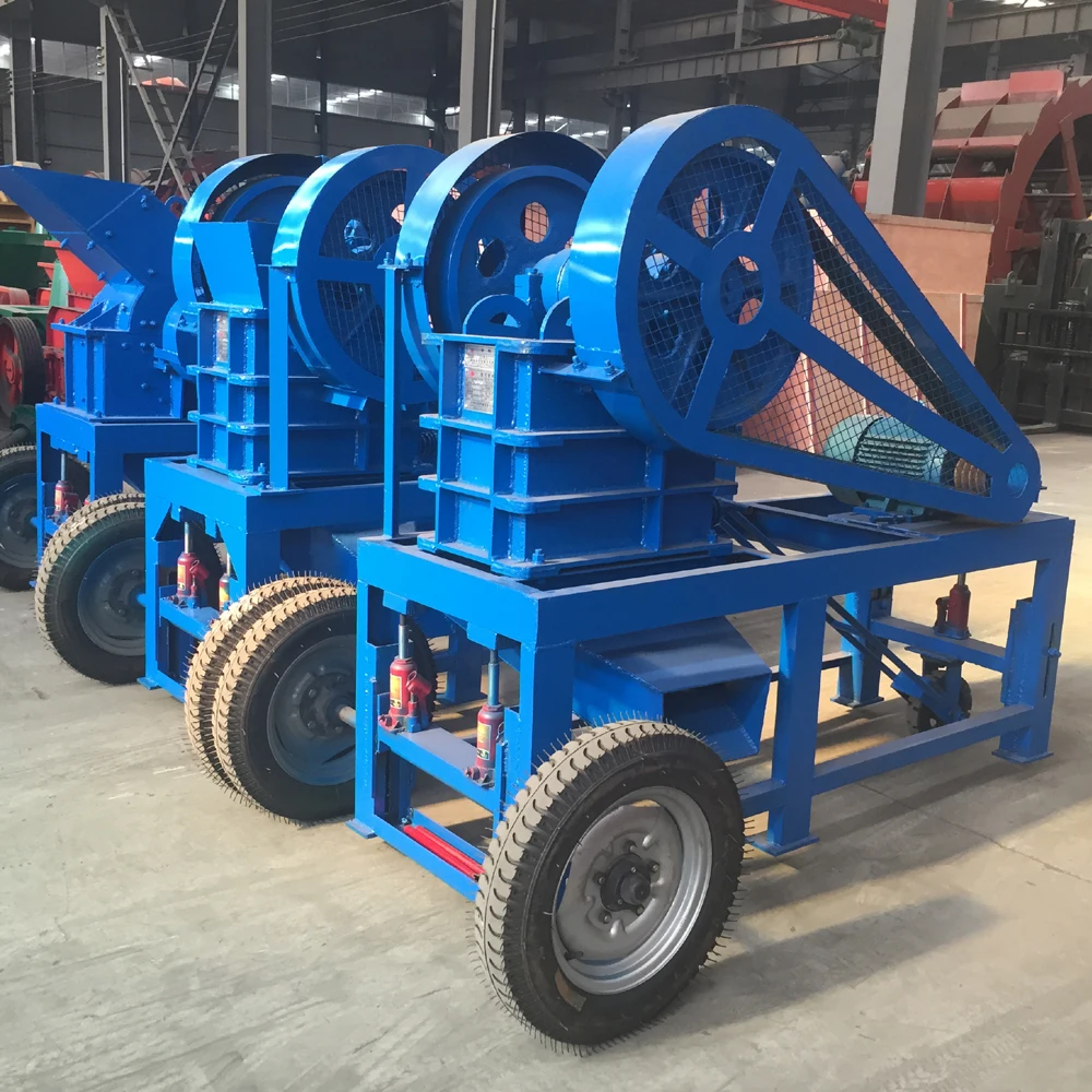 HUAHONG Top Quality Small mobile Jaw stone Crusher