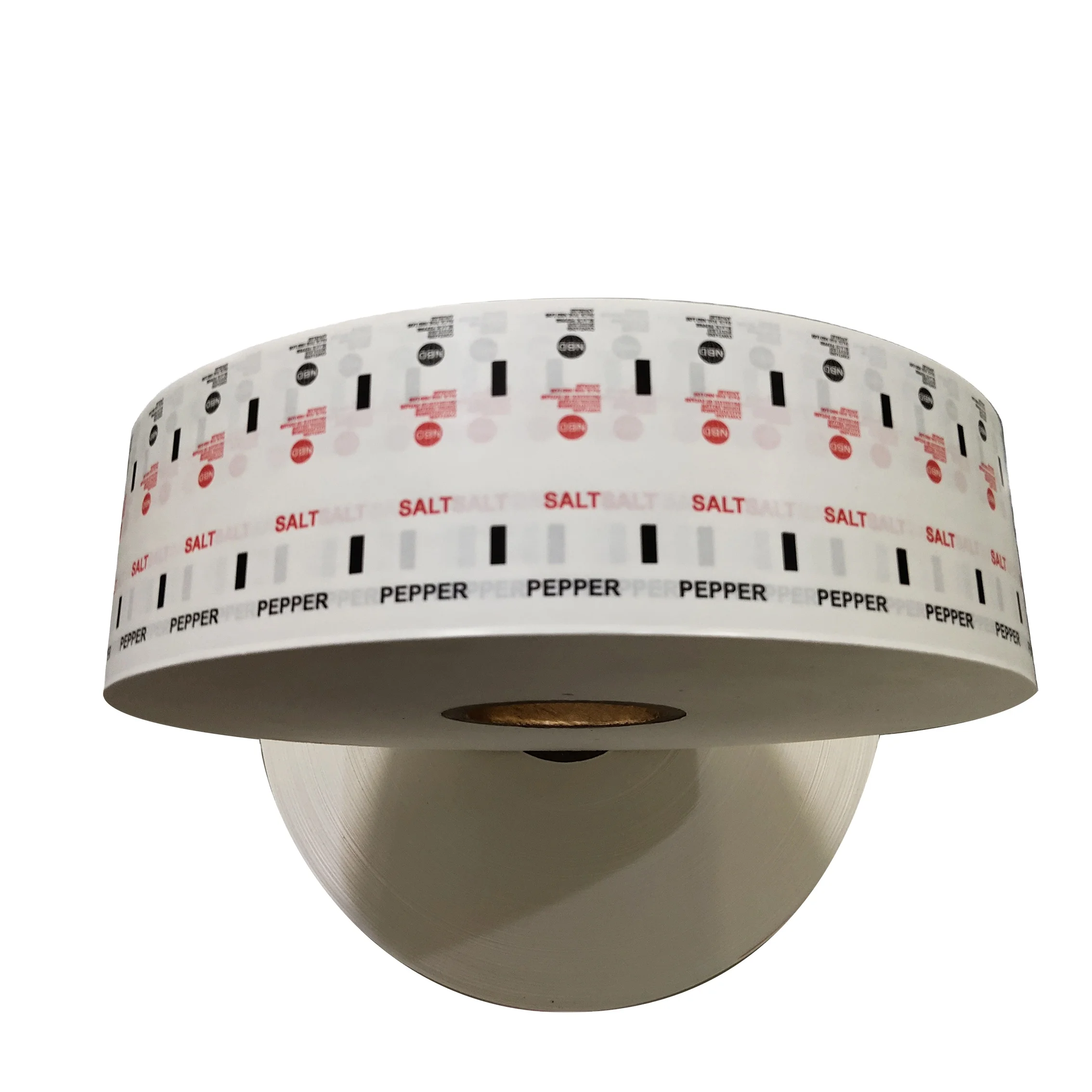 Рулон ламинированной бумаги с полиэтиленовым покрытием для пакетика для соли и перца