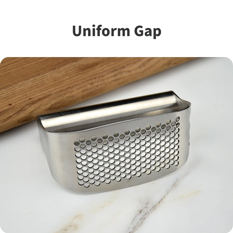 Creative Kitchen Gadgets tools accessories Manual Garlic Paste Stainless Steel Garlic Press