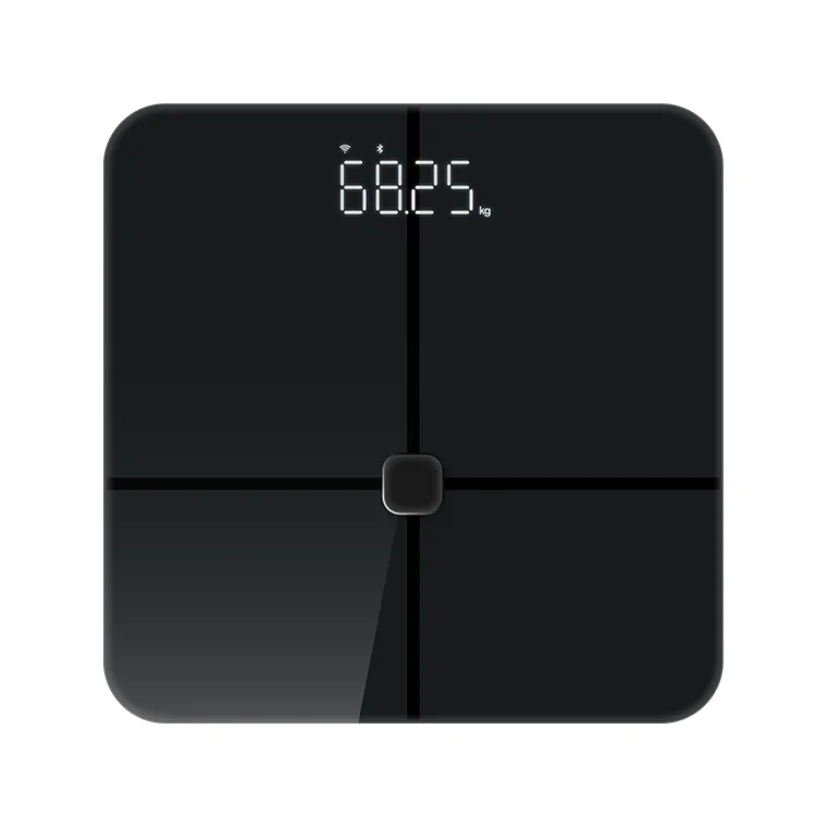 TRANSTEK 180kg Body Fat Water Muscle BMI Composition Monitor ITO WiFi Wireless Accurate Digital Bathroom Weighing Scale