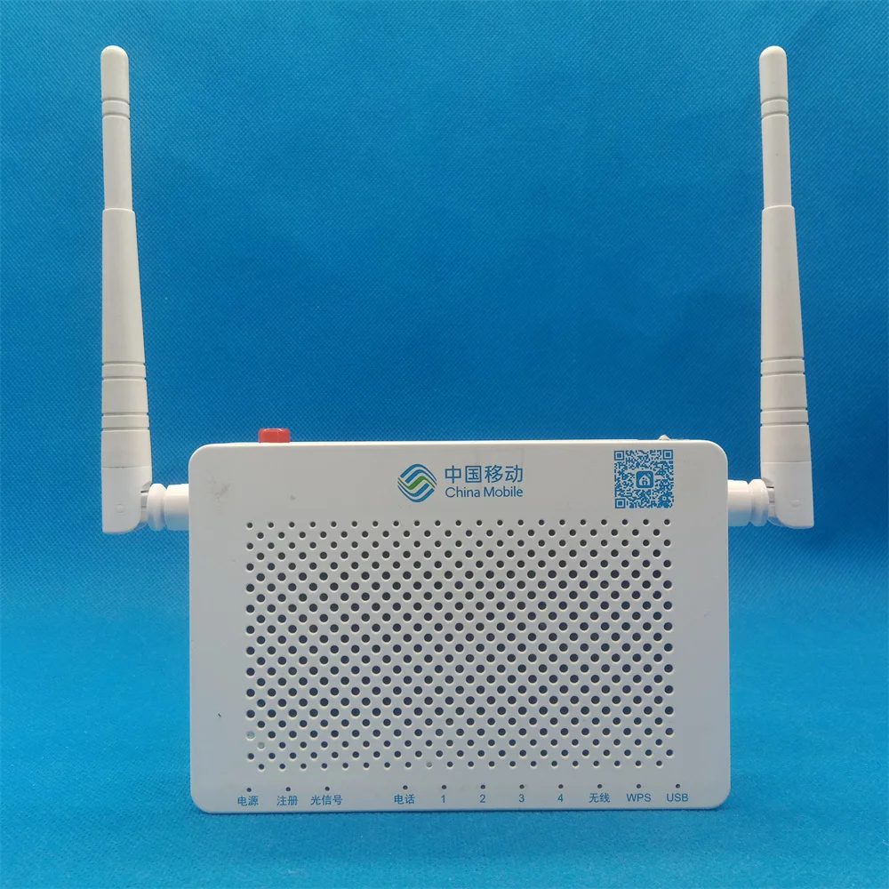 Second-hand F663NV3A gpon 1GE+3FE+1USB+1TEL onu modem for ZTE Original route