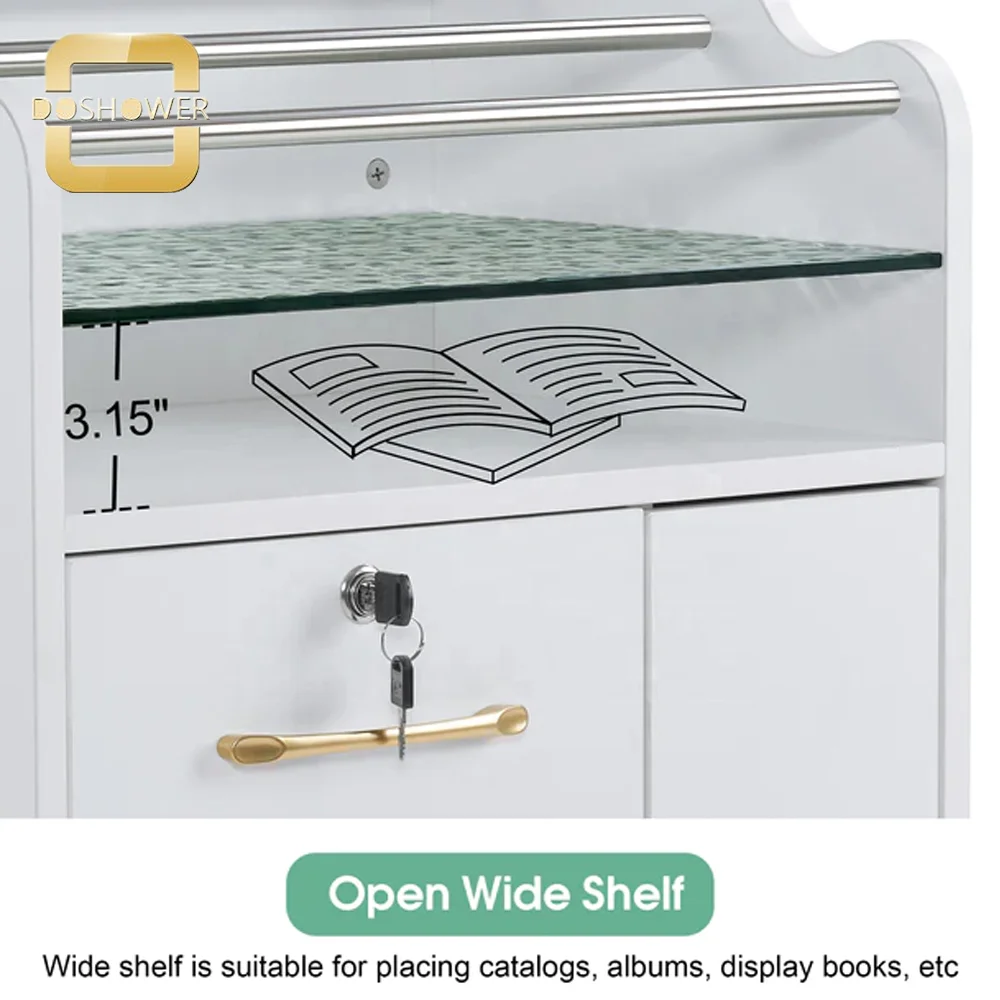 Hair Stylist Barber Trolley Beauty Organizer Of Salon Cart With Storage Drawer For Cabinet Rolling Salon Cart Manufacture