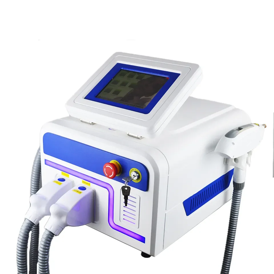 2 Handles Portable IPL OPT permanent Hair Removal Device IPL epilation hair removal pigmentation vascular reduction