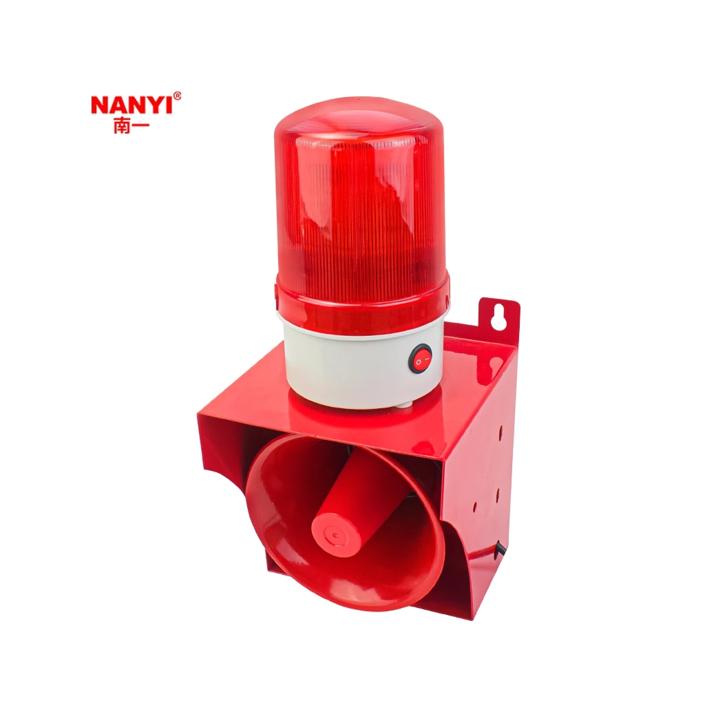 Custom Logo High Quality Wireless Emergency Evacuation High Decibel Sound And Light Alarm