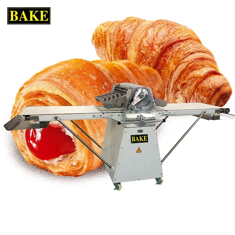 Bakery equipment crispy food  Manufacture Industrial Croissant Machine Dough Sheeter