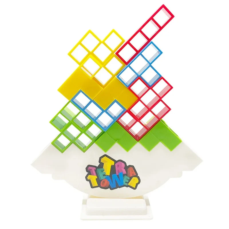 Game Balance Tower Puzzle Board Game Kids Building Block Toys 3d puzzle block DIY Assembly Russian puzzle