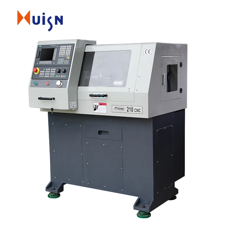 CNC210 China 2 axis slant bed cnc lathe turning center y axis with live tool lathe machine cnc lathe controller