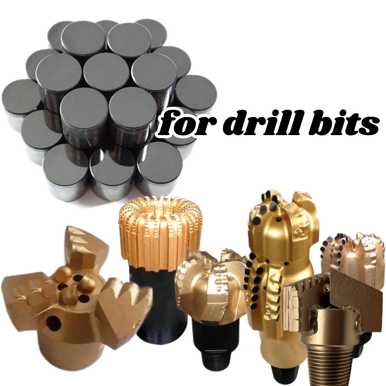 Mining Drilling Tools Coal Mine Polycrystalline Diamond Pdc Cutter Pdc Inserts for Oil Gas Drill Bit