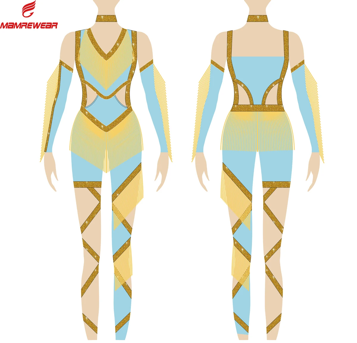 Majorette Cheerleading Jersey Majorette Dance Costumes Girls Uniformes Custom Fringe Majorette uniforms