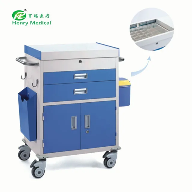 Medical Anesthesia Trolley/Emergency Trolley/Medicine Cart