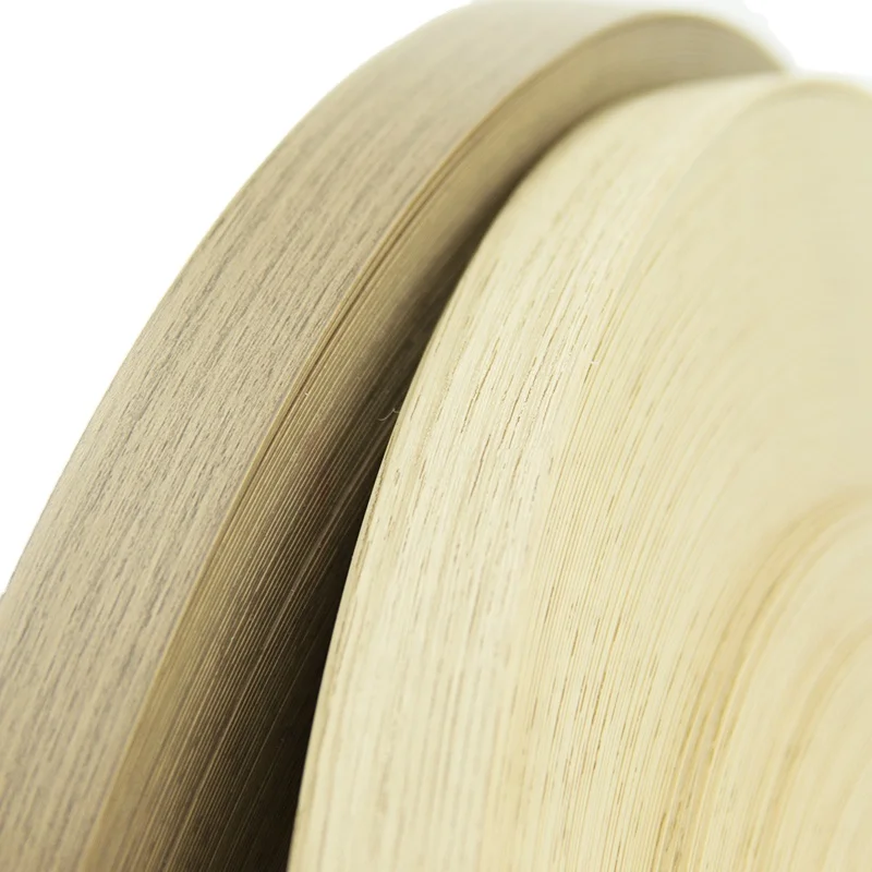 Indoor Decoration Materials PVC Laminate Edge Banding Tape Strips for Fiberboard