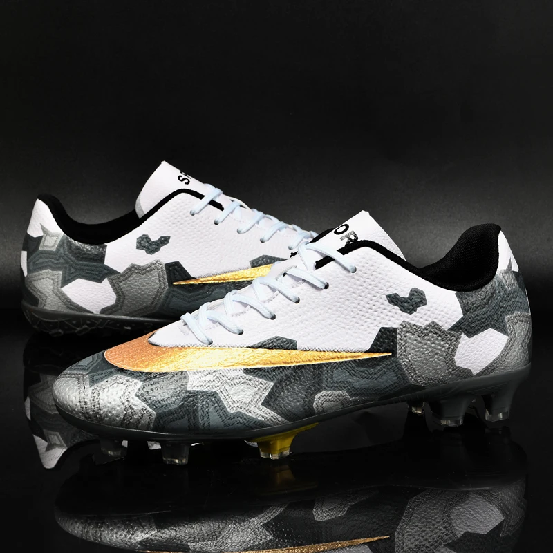 Sports High Ankle Football Boots Shoe Outdoor/Indoor Soccer Shoes Niking Football Cleats Soccer Shoes Boys Chaussure De Football