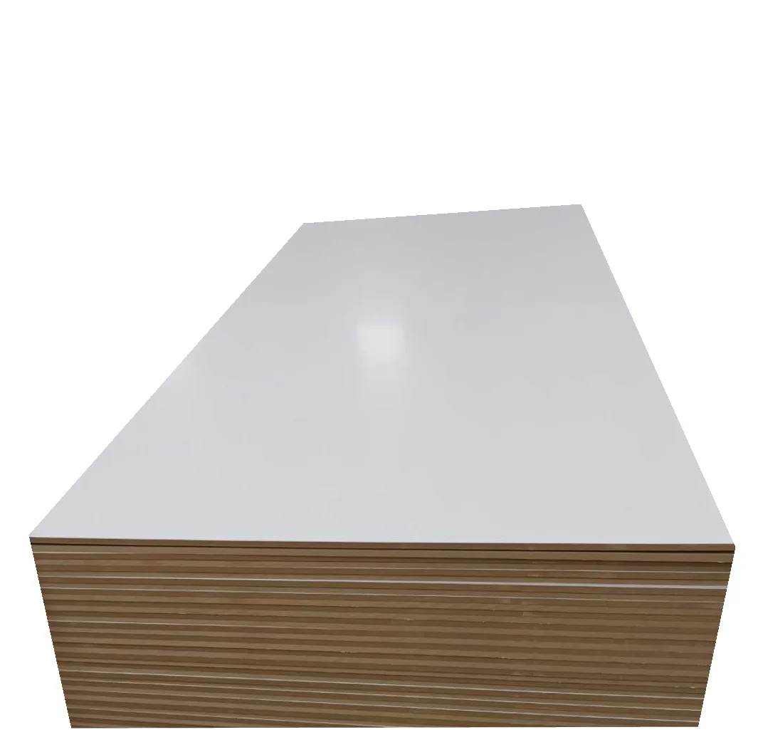 4*8 white melamine faced 18mm  laminate mdf