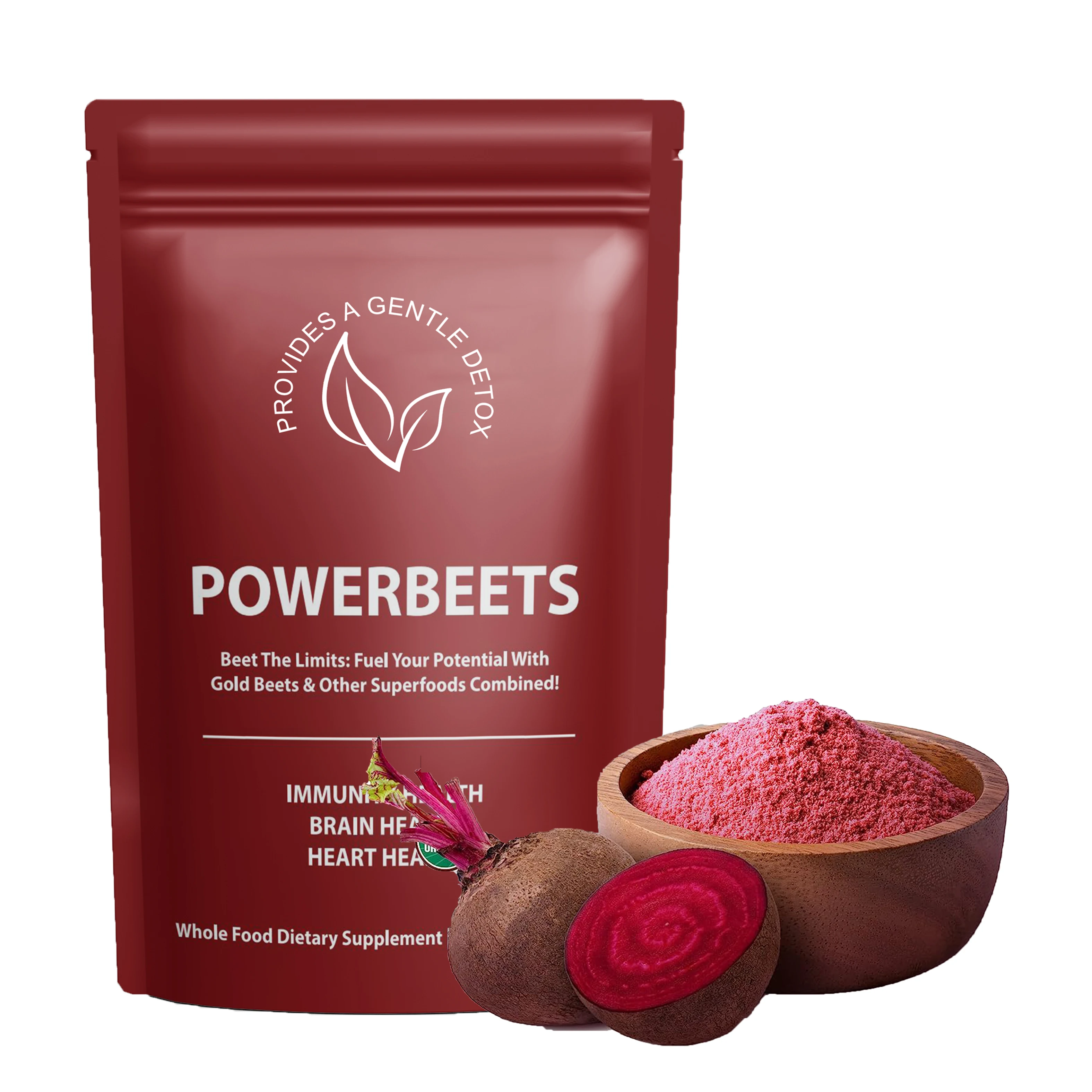 Powder Beets Superfood Powder with Nitrates to Support Circulation Blood Flow Nitric Oxide Energy Endurance and Heart Health