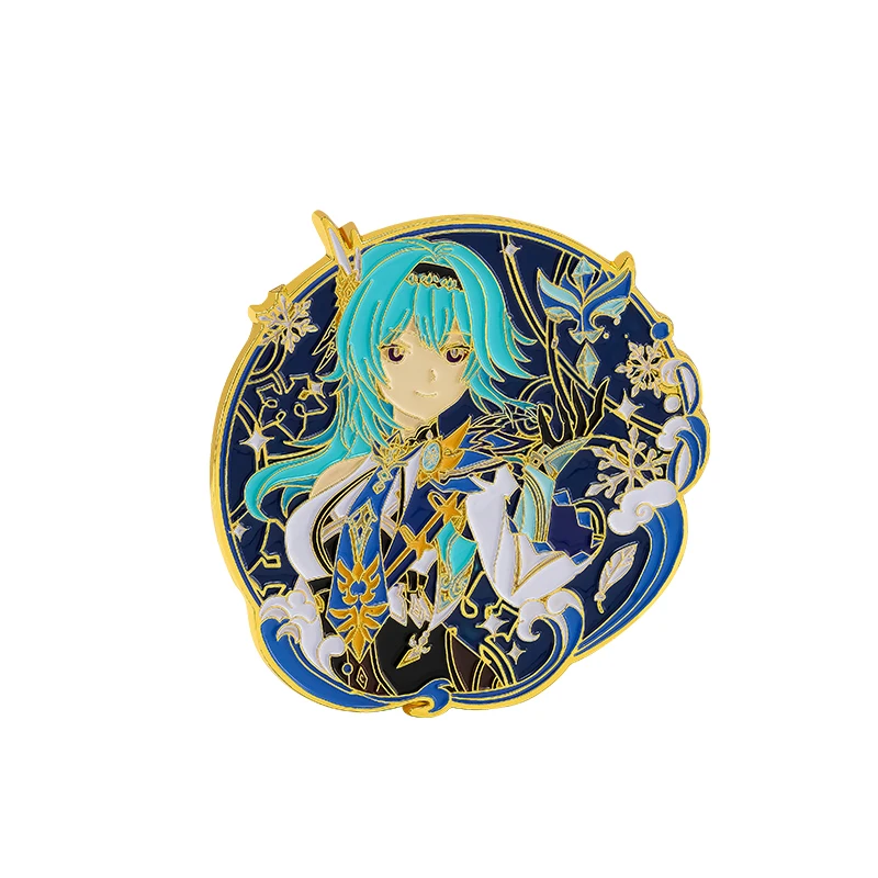 Customized Japanese Anime Character Badge Manufacturer Badge Metal Craft Wholesale Custom Logo Enamel Pin Soft Hard Enamel Pins