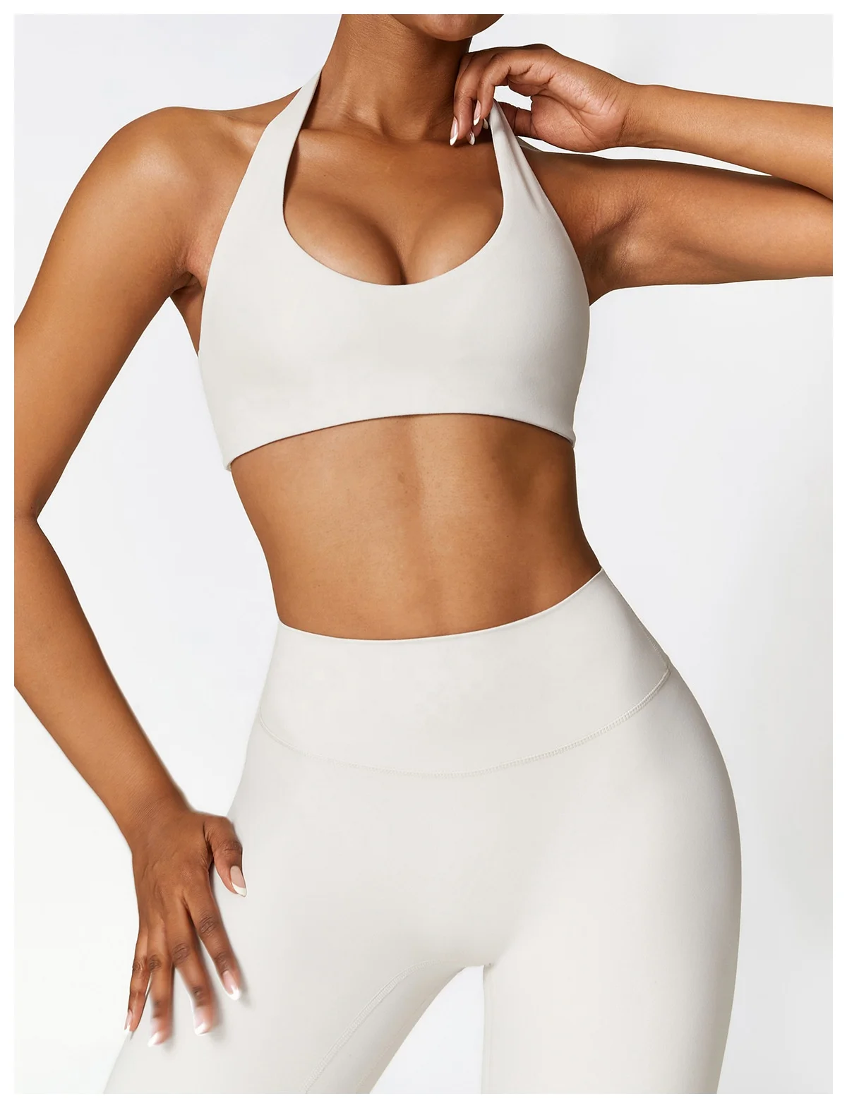 LOLOLULU Recycled High Quality Women Workout Sports Bras Compression Slimming Soft Yoga Running Yoga Tops