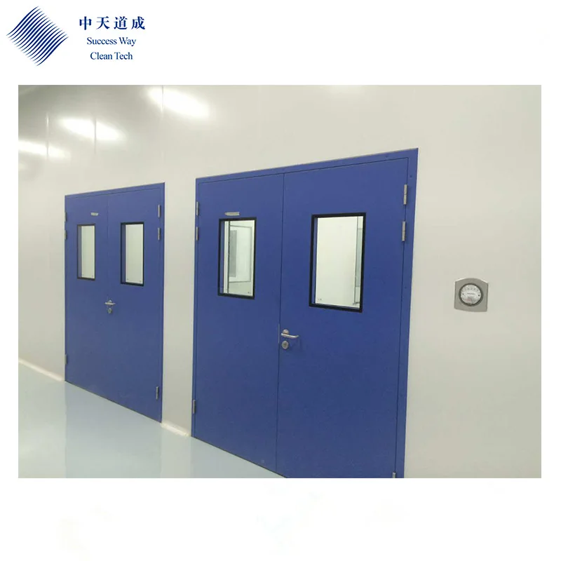 GMP Airtight clean room door for Hospital Food industry Use