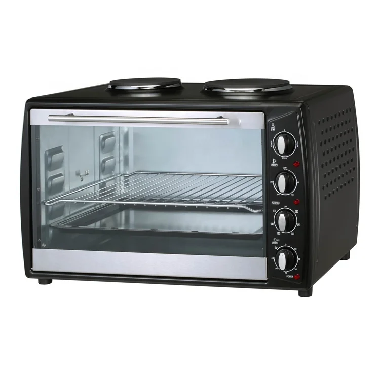 Wholesale 63L Large Toaster Oven with 2 hot Hot Plate Baking Electric Mechanical Home Household Kitchen Oven