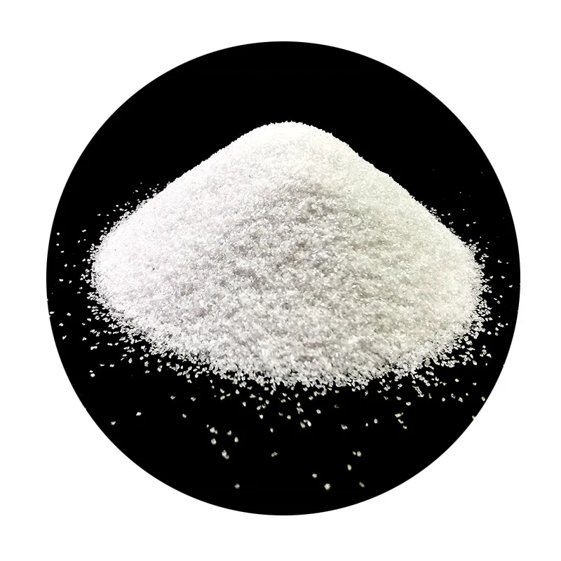 white electro cast corundum abrasive sand