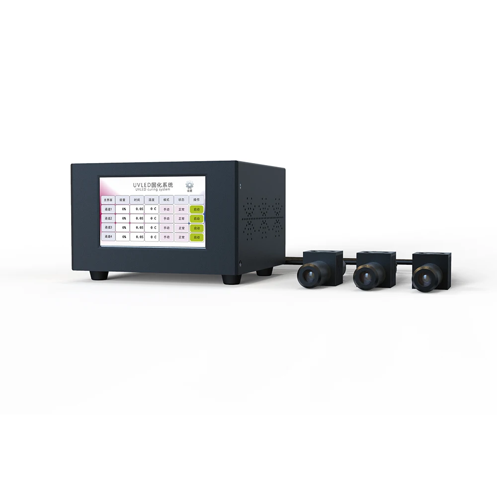 UVA LED Curing Spot Lamp Curing for UV Glue with Air Cooling and Controller System