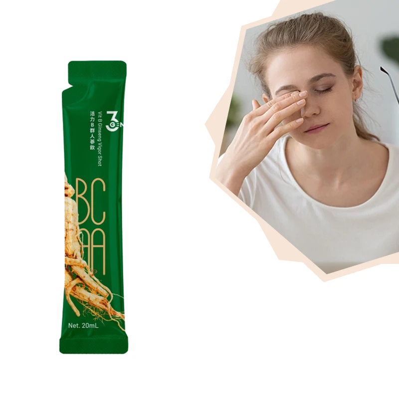 Customized Fast Energy-Boosting Natural Vitamin B Fatigue Reduction Drink