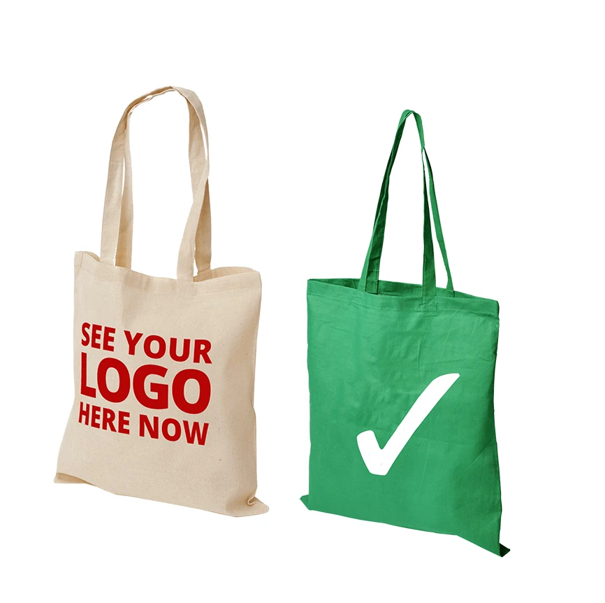 Печать 12 унций, натуральный рекламный логотип, упаковочные пакеты, хлопок, Индивидуальный размер