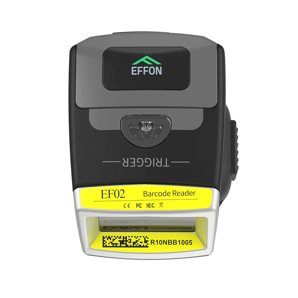 Glove Barcode Scanner 2D GS02 Wearable Zebra SE4107 Reader IP65 Touch Scanning NFC Support Multi-Language for Warehouse