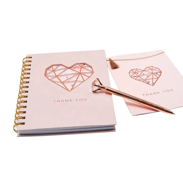 
2020 New Products Best Seller Luxury Diamond Gift Pen Set, Custom Printing Metal Pen With Box For Girl 