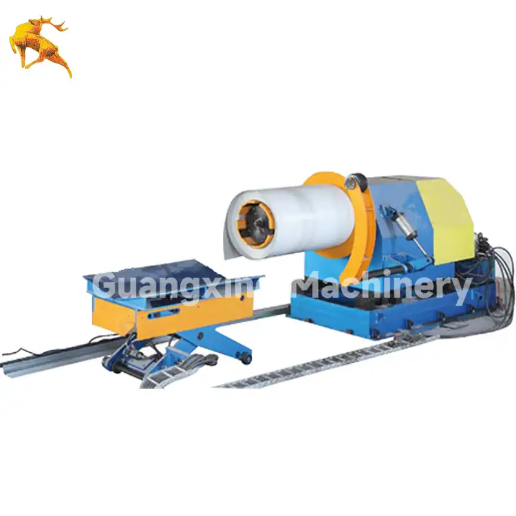 Hot sale High efficiency Uncoiler Machine Decoiler System Uncoiler for sandwich panel production line for sale