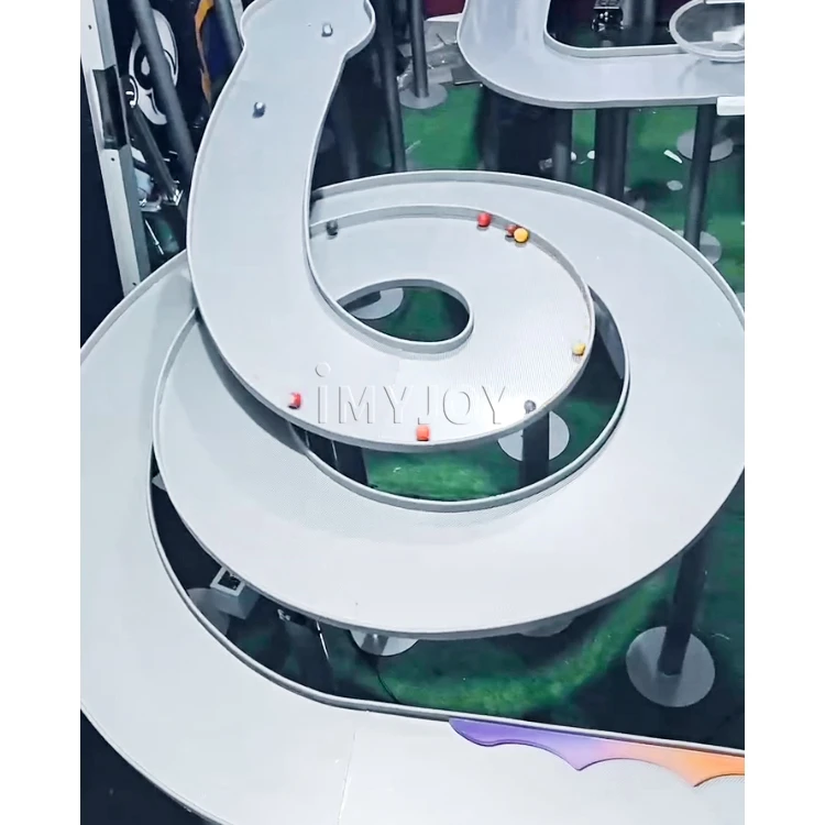 Customized international big size billiard ball track competition marble pinball maze rally competition battle run race