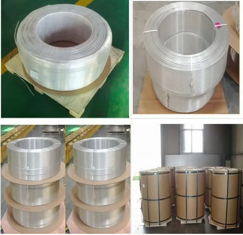 6mm  8mm  10mm 12mm 16mm mm Aluminum Tube 6061 T6 Aluminum Tube Air Conditioning Aluminum Pipe